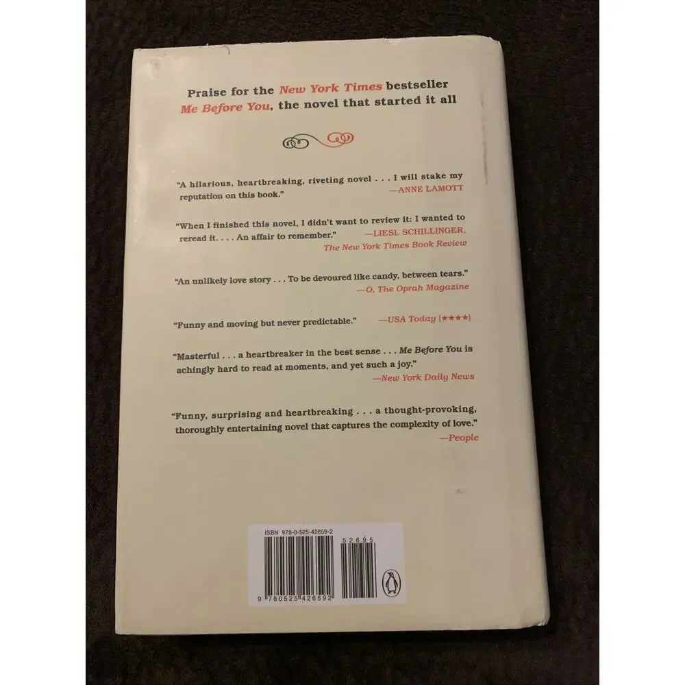 After You by Jojo Moyes 2015 Hardcover Dust Jacket (Me Before You Sequel)